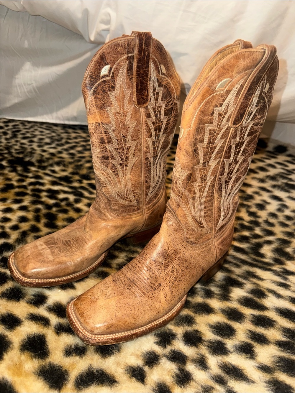 Idyllwind Outlaw Western Women’s Brown Leather Western Cowboy Boots